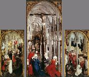 Rogier van der Weyden Seven Sacraments oil on canvas